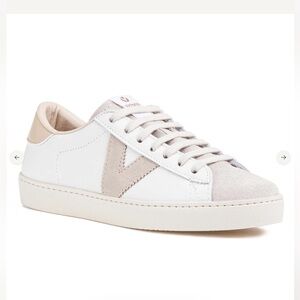 Victoria-  Women's Berlin - Natural leather sneaker. Size 39/9